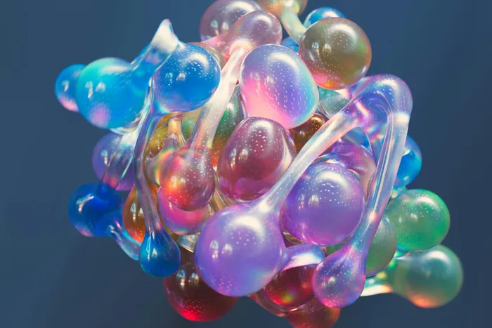 Illustration of interconnected nodes